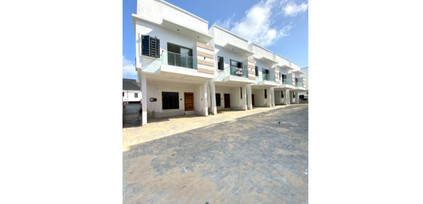 Fully Serviced Contemporary 4 Bedroom Terrace Duplex