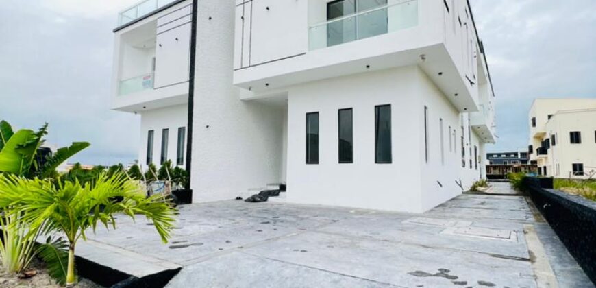 📍DETAILED 5 BEDROOM SEMI DETACHED DUPLEX WITH SWIMMING POOL, 2 ROOFTOP TERRACES, AND CINEMA