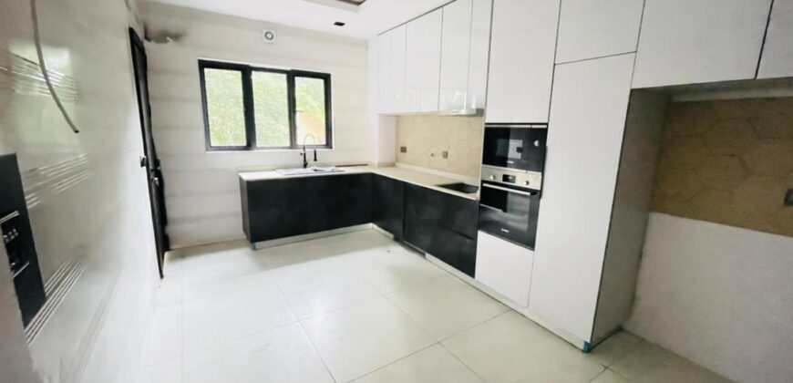 NEWLY BUILT DECENTLY FINISHED 4 BEDROOM MAISONETTE WITH ELEVATOR AND BQ