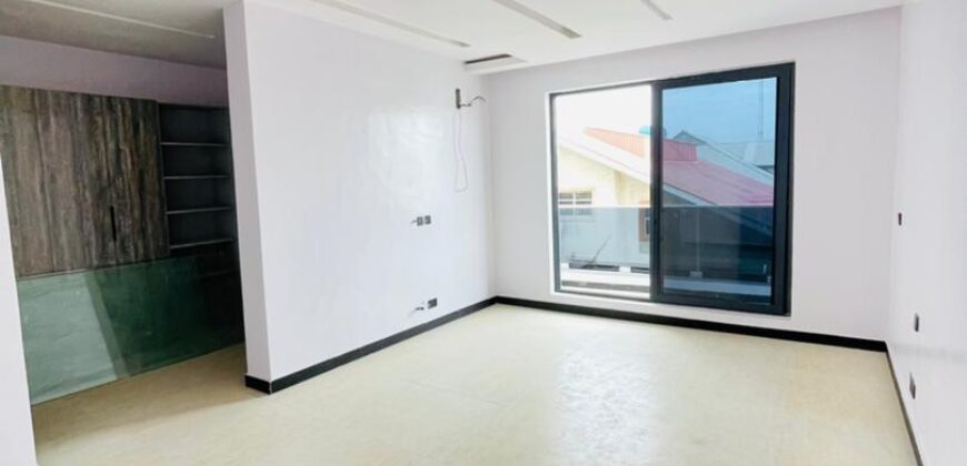 NEWLY BUILT DECENTLY FINISHED 4 BEDROOM MAISONETTE WITH ELEVATOR AND BQ