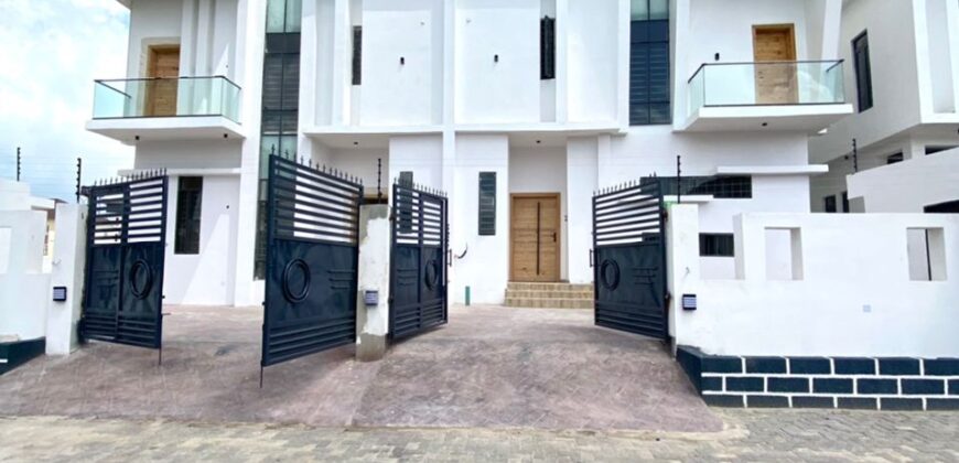 Well Finished 4 Bedroom Semi Detached Duplex