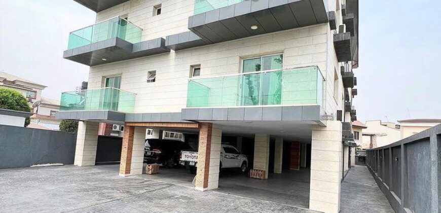 BEAUTIFULLY FINISHED 3 BEDROOM APARTMENT WITH BQ IN IKOYI