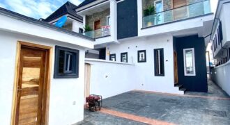 BEAUTIFUL 4 BEDROOM SEMI DETACHED DUPLEX WITH BQ, IKOTA