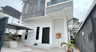 LUXURY 4 BEDROOM SEMI DETACHED DUPLEX WITH BQ IN LEKKI