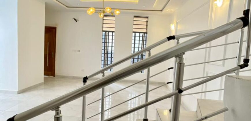 LUXURY 4 BEDROOM SEMI DETACHED DUPLEX WITH BQ IN LEKKI