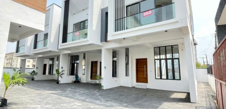 DECENTLY FINISHED CONTEMPORARY STYLE 4 BEDROOM TERRACE DUPLEX IN OLOGOLO