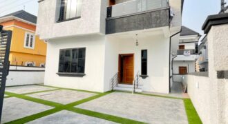 DECENTLY FINISHED 5 BEDROOM FULLY DETACHED LUXURY DUPLEX WITH BQ IN IKOTA