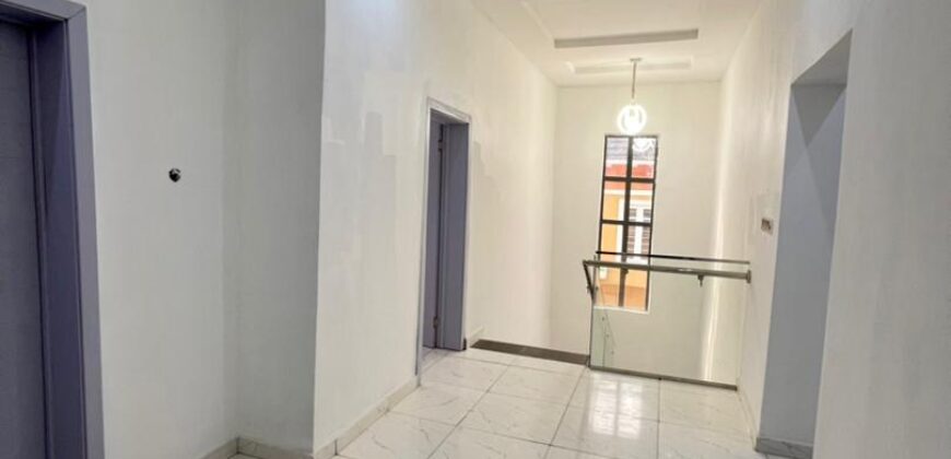 DECENTLY FINISHED 5 BEDROOM FULLY DETACHED LUXURY DUPLEX WITH BQ IN IKOTA