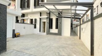 DECENTLY SPACED 4 BEDROOM SEMI DETACHED DUPLEX WITH BQ IN IKOTA