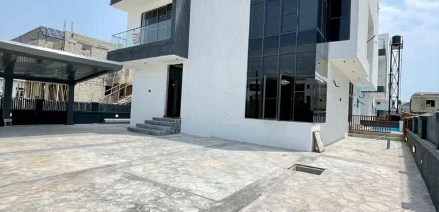 BEAUTIFULLY FINISHED 5 BEDROOM FULLY DETACHED HOME WITH SWIMMING POOL, CINEMA AND ROOFTOP TERRACE IN OSAPA