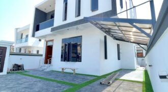 PRETTY DETAILED LUXURY 5 BEDROOM FULLY DETACHED DUPLEX WITH BQ IN AGUNGI