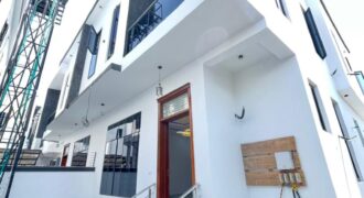 BEAUTIFUL LUXURY 4 BEDROOM SEMI DETACHED DUPLEX WITH BQ IN AGUNGI