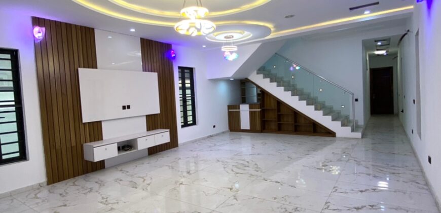  STATE OF ART 5 BEDROOM FULLY DETACHED DUPLEX WITH BQ IN OSAPA