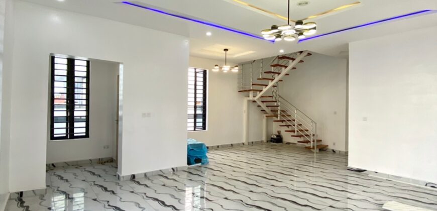 📍CONTEMPORARY 5 BEDROOM FULLY DETACHED DUPLEX WITH BQ IN AGUNGI