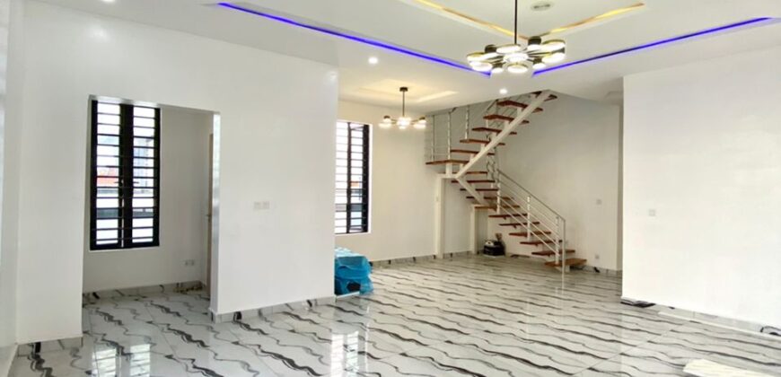 📍MODERN 4 BEDROOM SEMI DETACHED DUPLEX WITH BQ IN AGUNGI