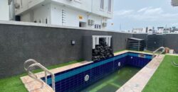 📍BEAUTIFUL 5 BEDROOM FULLY DETACHED DUPLEX WITH SWIMMING POOL, GYM AND CINEMA IN IKOTA