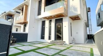 📍ASTONISHINGLY BEAUTIFUL 4 BEDROOM SEMI DETACHED DUPLEX WITH BQ IN AJAH