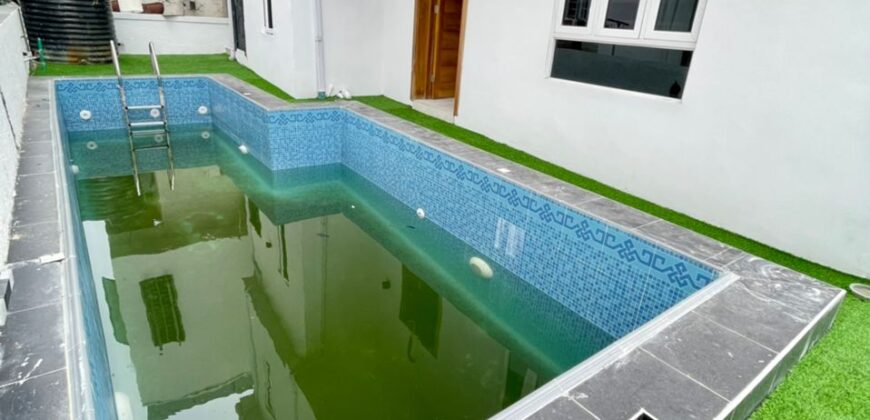 GORGEOUSLY FINISHED SPACIOUS 5 BEDROOM FULLY DETACHED DUPLEX WITH SWIMMING POOL IN LEKKI