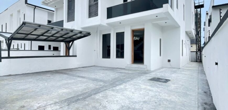 📍BEAUTIFULLY FINISHED CONTEMPORARY 4 BEDROOM SEMI DETACHED DUPLEX WITH BQ IN IKATE