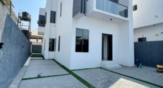 📍AFFORDABLE NICELY FINISHED 4 BEDROOM FULLY DETACHED DUPLEX WITH BQ IN IKOTA